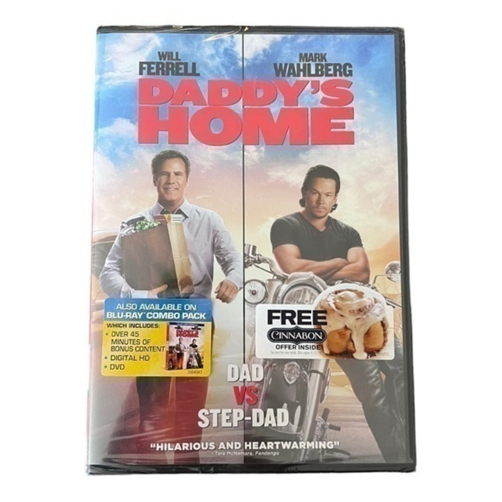 Daddy’s Home DVD - Will Ferrell, Mark Wahlberg - Comedy Movie